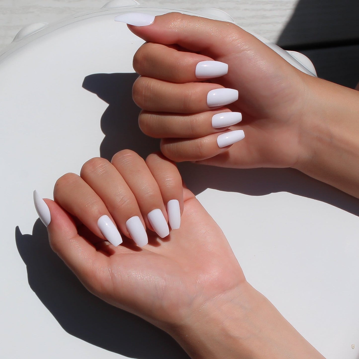 WHITE ON WHITE